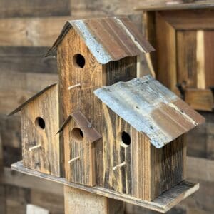 Ranch bird house, Barn wood bird house, large bird house, rustic birdhouse